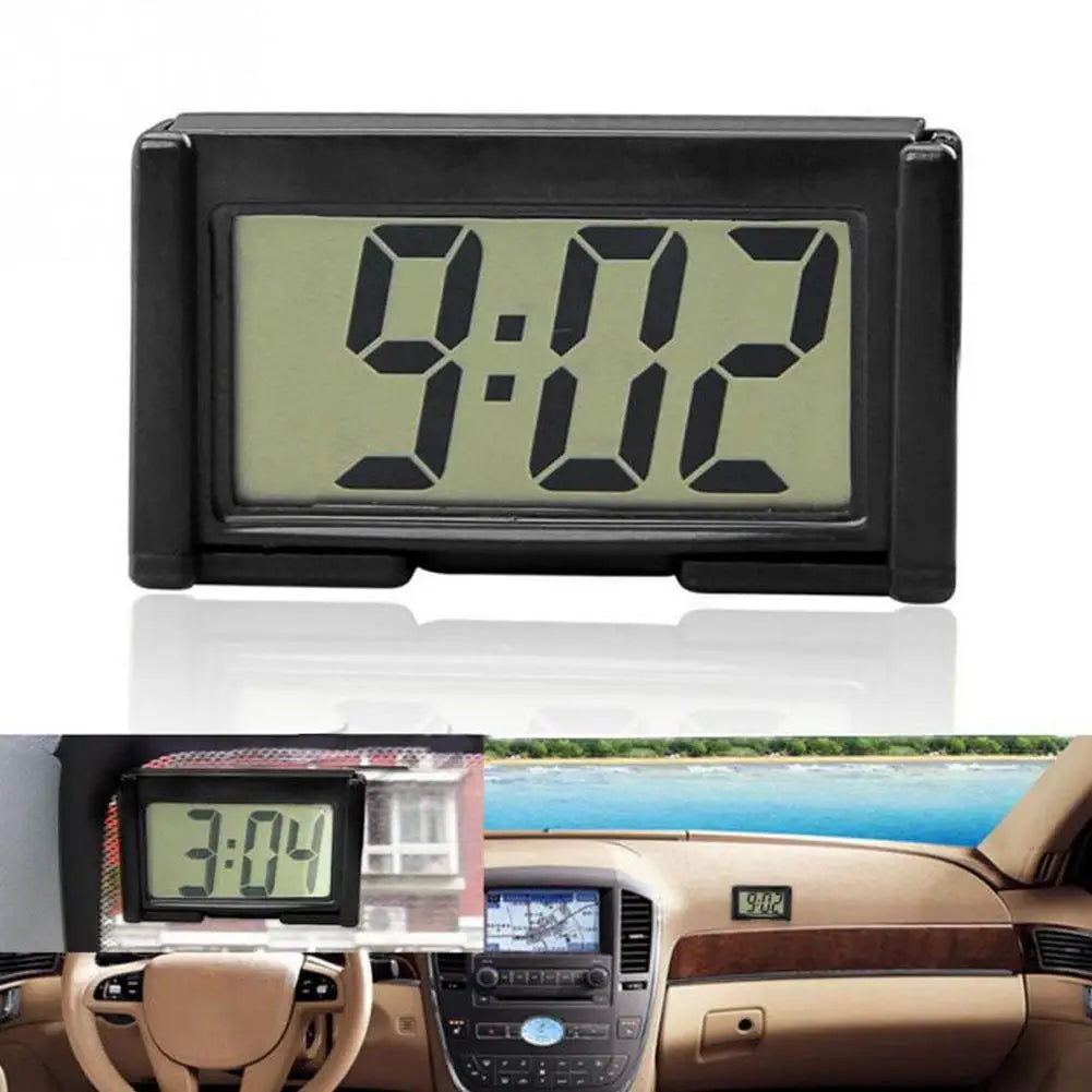 Mini Digital Auto Armaturenbrett Uhr – SwissGlanzGarage Ansicht 3