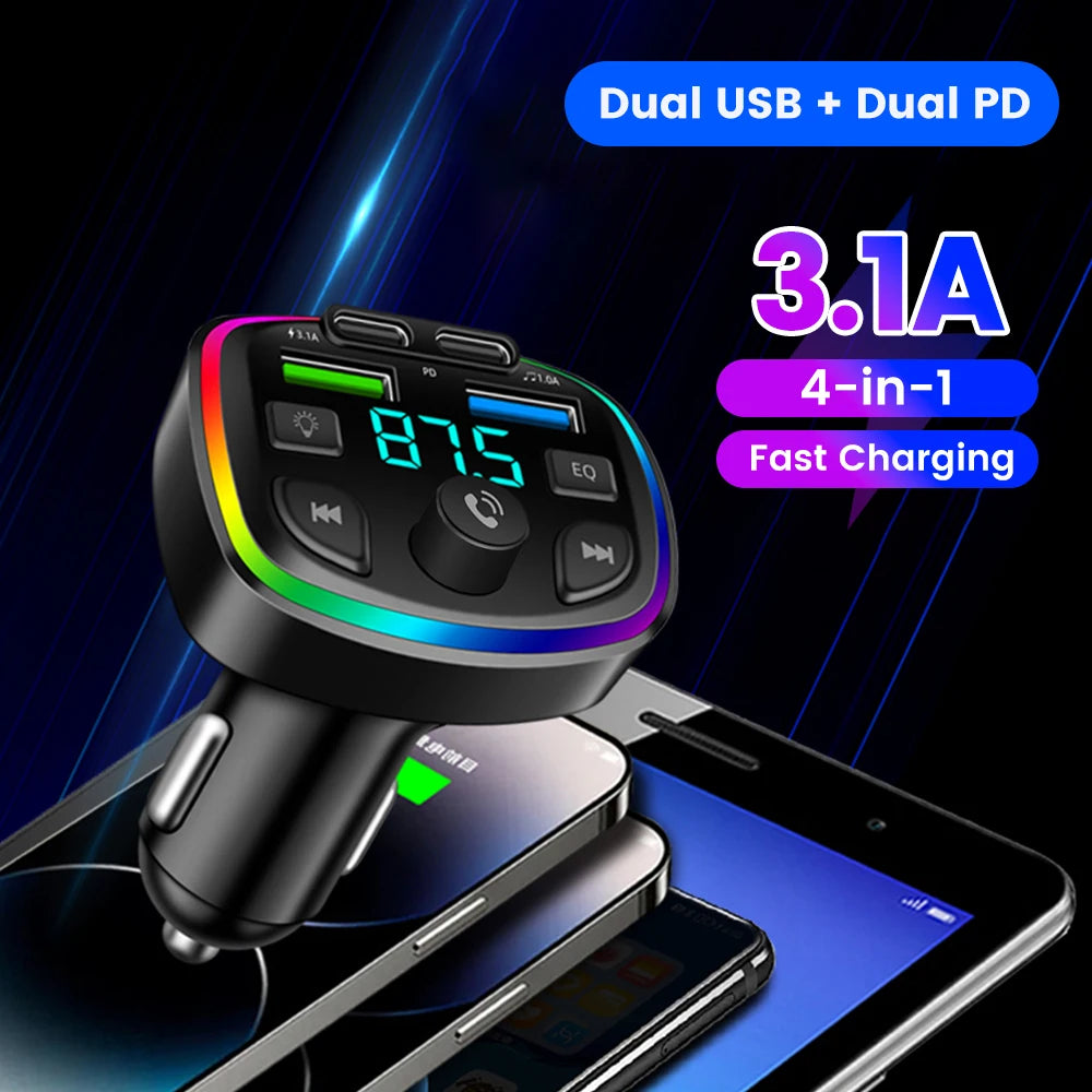 FM-Transmitter mit Dual USB 3.1A – SwissGlanzGarage Ansicht 6