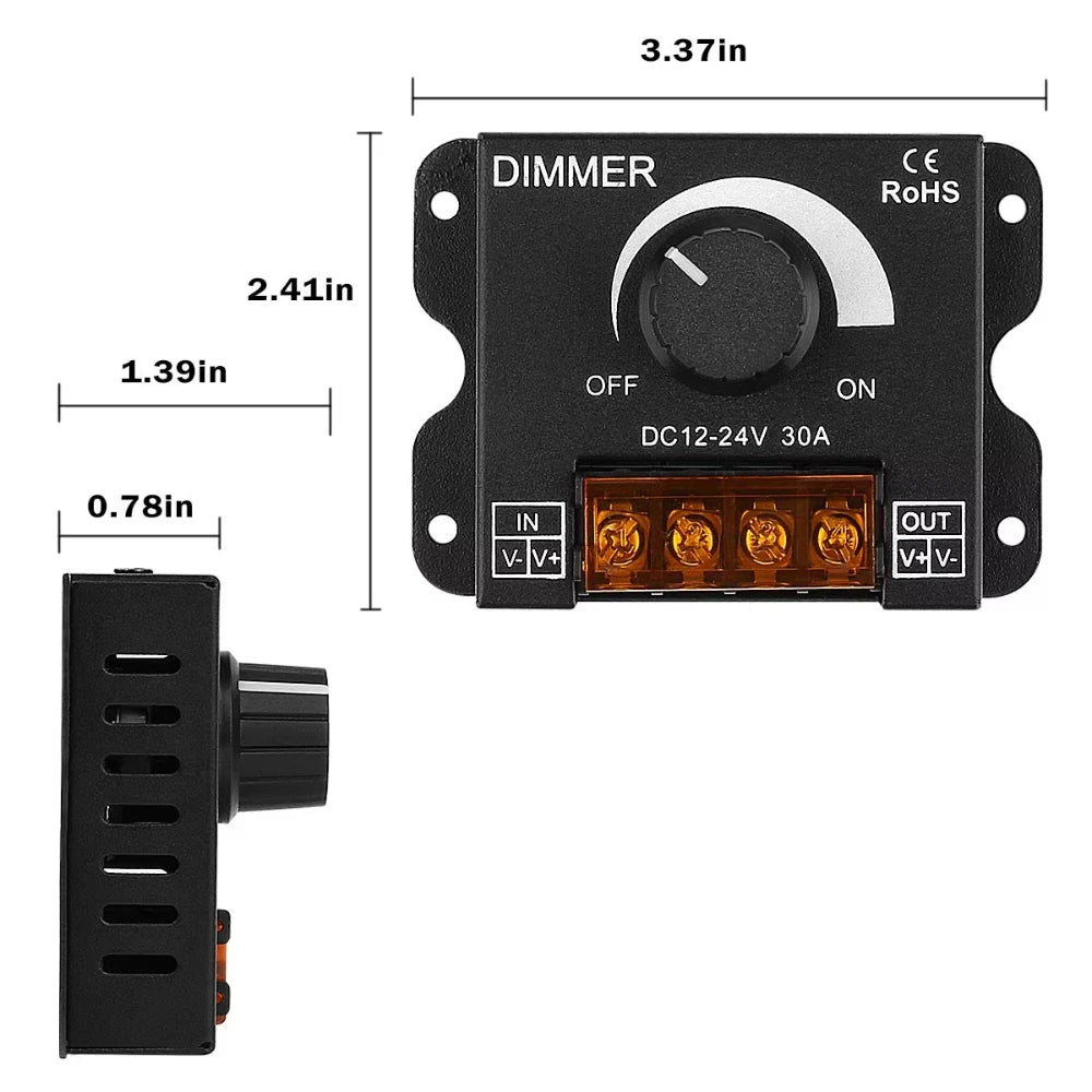 USB LED Ambientebeleuchtung Mini Lampe Auto 12 V – SwissGlanzGarage Ansicht 5