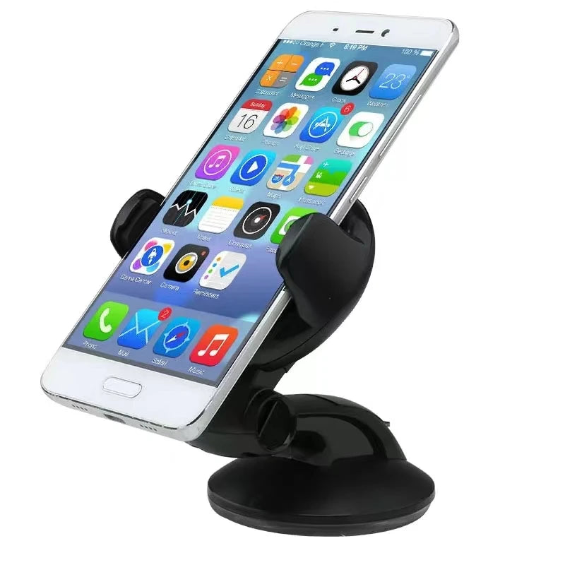 Universeller Autotelefonhalter aus Silikon mit Saugnapf, Windschutzscheibenhalterung für Handy, Smartphone, unterstüt...