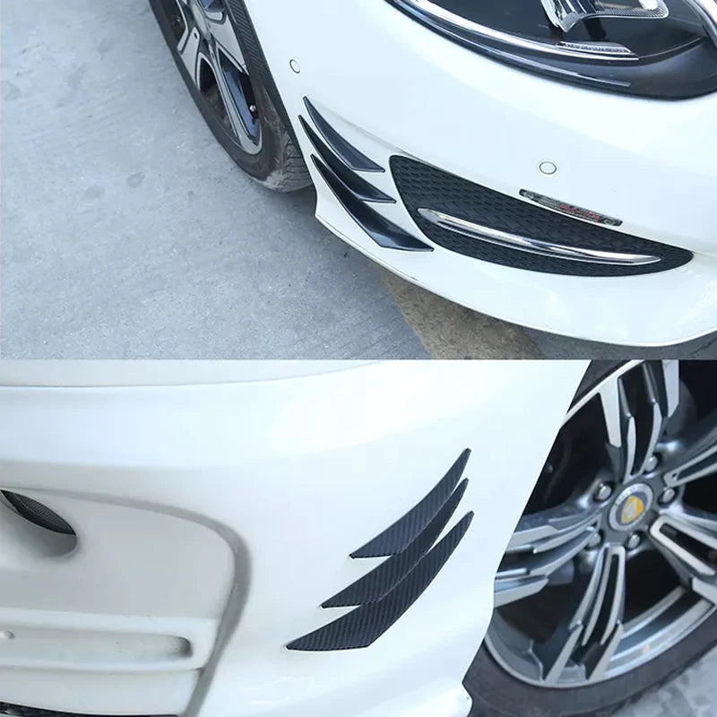 6er Stossstangen-Splitter Set Carbon-Optik – SwissGlanzGarage Ansicht 2