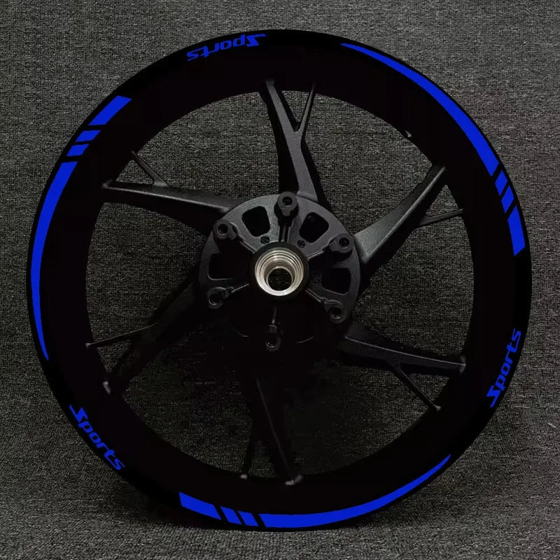 Motorrad Felgen Aufkleber Set 18-21 Zoll – SwissGlanzGarage Ansicht 5