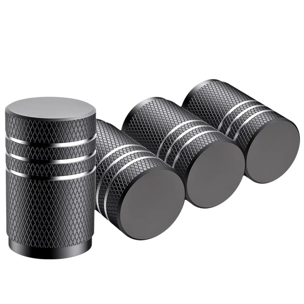 Aluminium Ventil-Kappen Set 4 Stk. – SwissGlanzGarage Ansicht 2