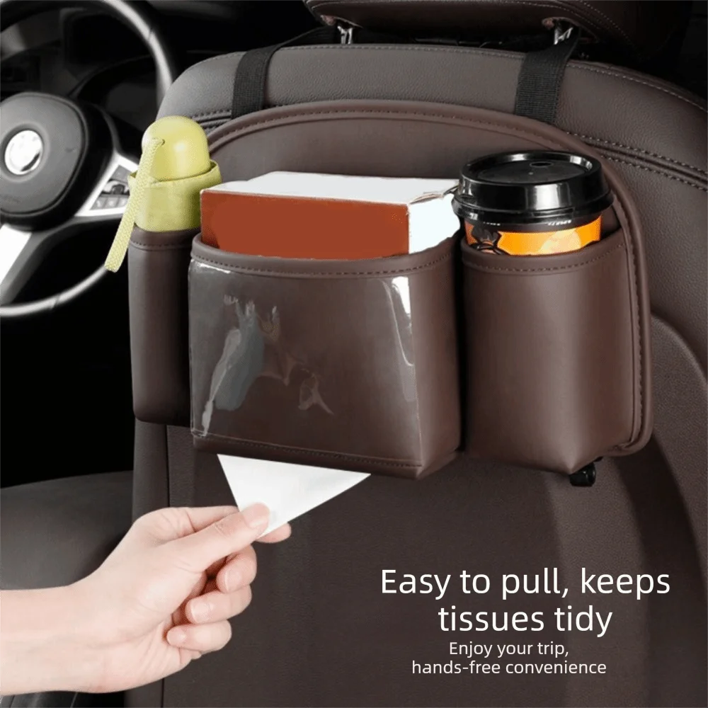 Leder-Autositz-Organizer Multifunktionales Design