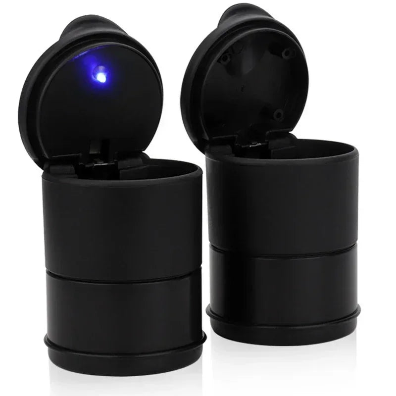 Auto LED Aschenbecher mit Aufbewahrung – SwissGlanzGarage Ansicht 4