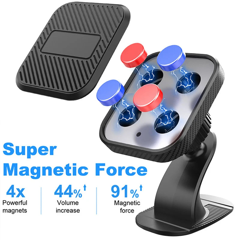 Magnetisches Telefon Auto halterung, ywor 360 ° Armaturen brett magnetischer Autotelefon halter, universeller Autotel...