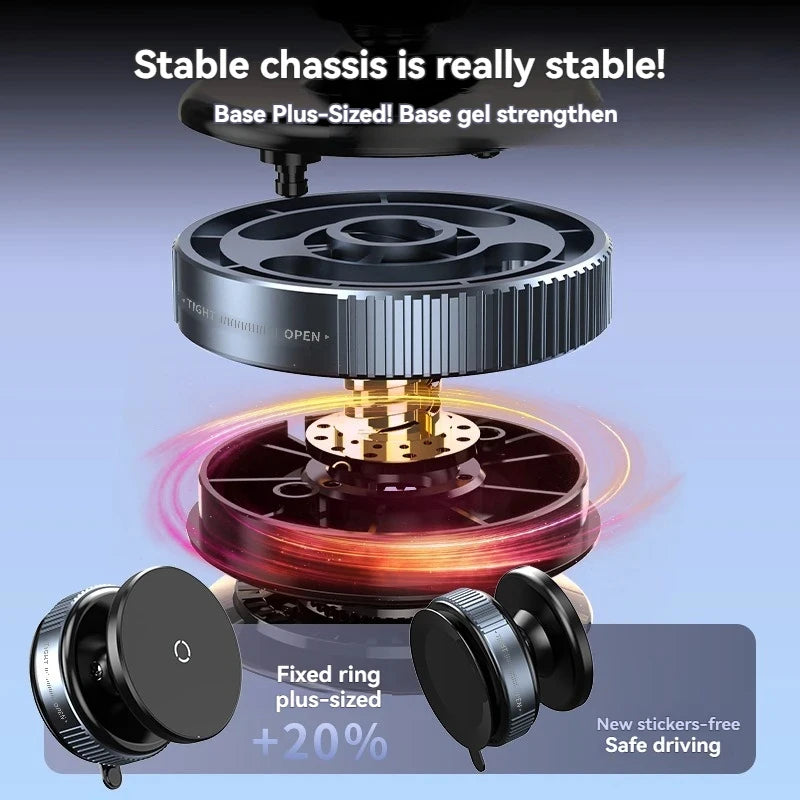 360° Verstellbare Smartphone-Halterung – Magnetisch – SwissGlanzGarage Ansicht 4