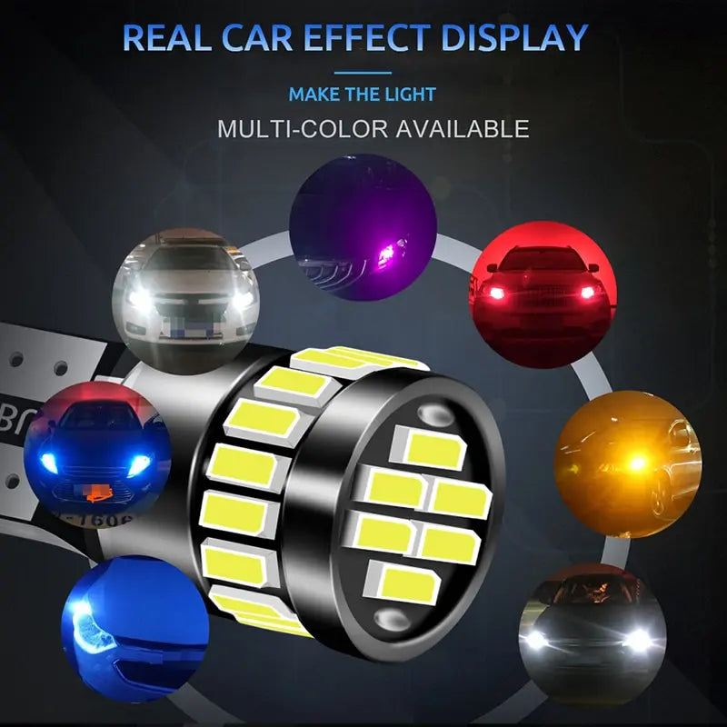 2x W5W T10 21SMD LED Birnen – SwissGlanzGarage Ansicht 4