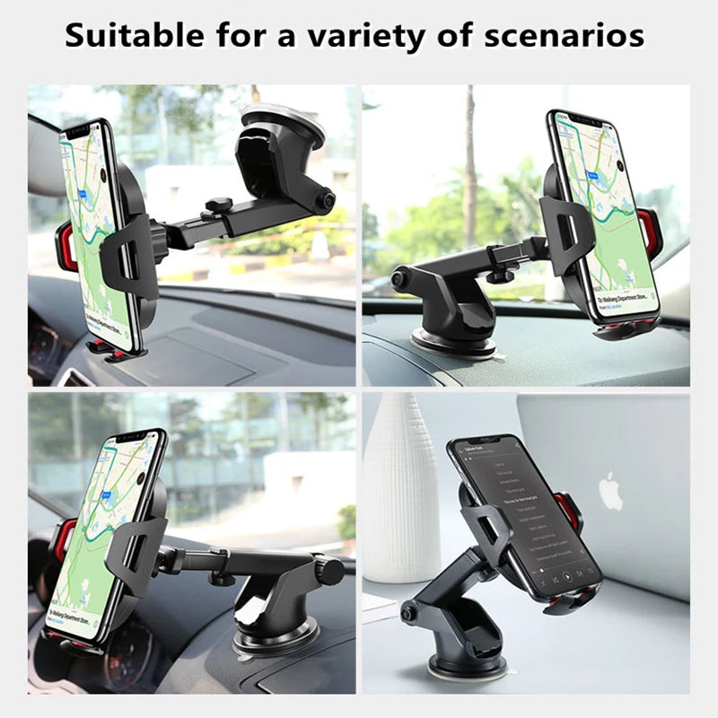 Sucker Autotelefonhalter Halterung Ständer GPS Telefon Mobile Handyständer für iPhone 13 12 11 Pro Max X 7 8 Xiaomi H...