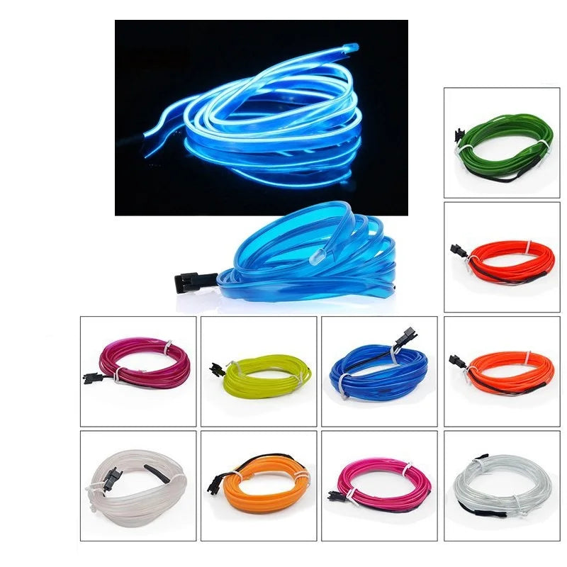 LED-Atmosphärestreifen für Auto-Innenraum – SwissGlanzGarage Ansicht 4