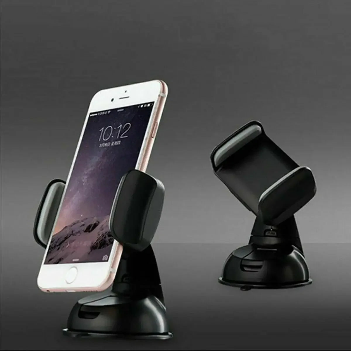 Handyhalterung für Auto 360° ° Breitste Sicht, flexibler langer Arm, universelle Freisprech-Armaturenbrett-Saugnapf-W...