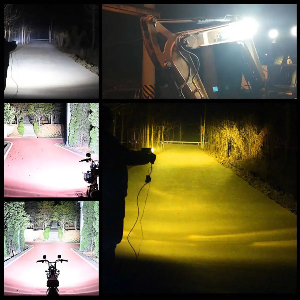 12V Offroad LED Arbeitslicht Set – SwissGlanzGarage Ansicht 5