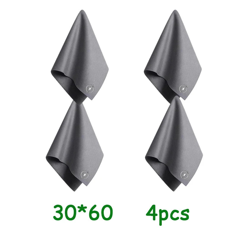 Mikrofaser Auto-Poliertücher Set 30x60cm und 30x30cm