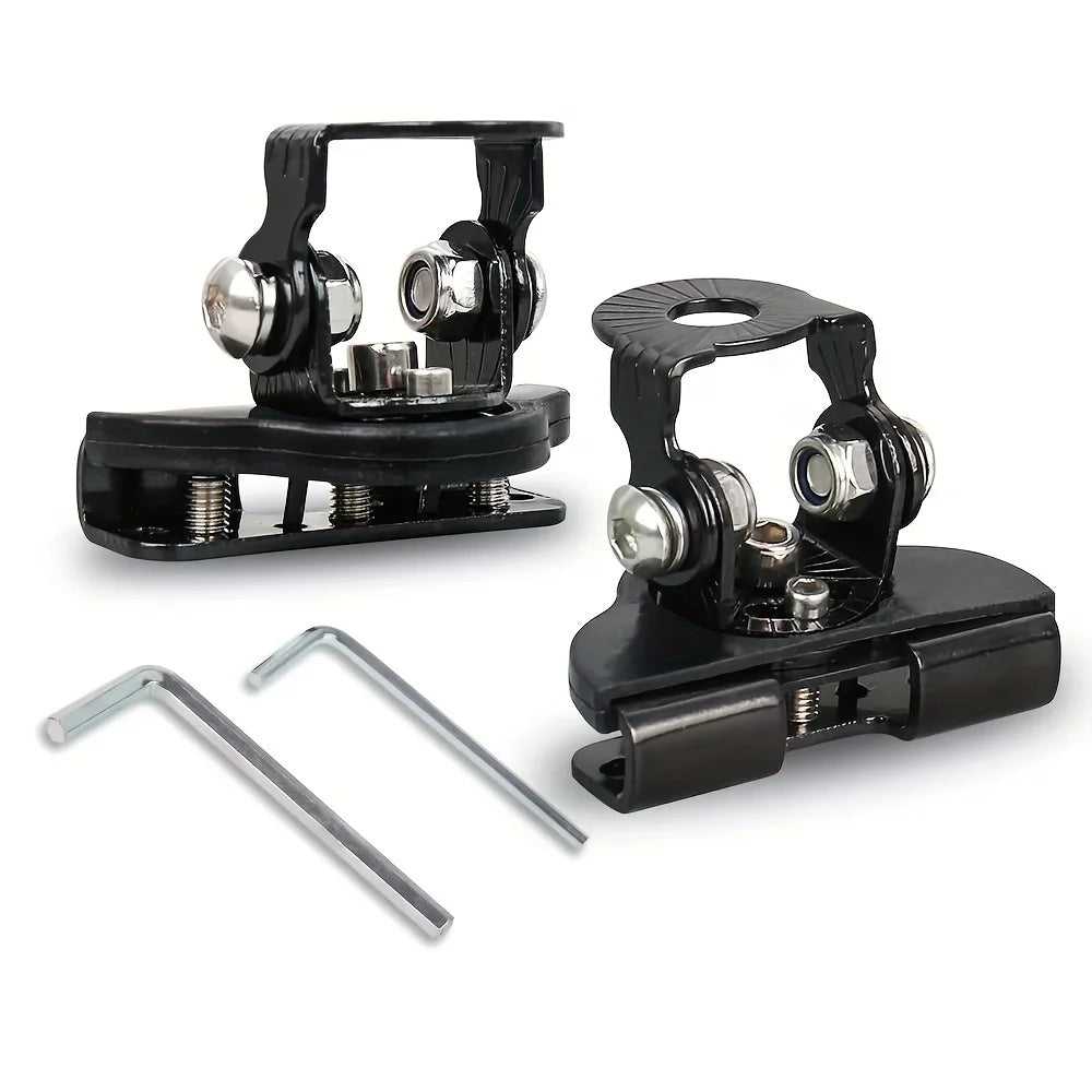 Universal LED Arbeitslicht Halterung Edelstahl Set – SwissGlanzGarage Ansicht 4