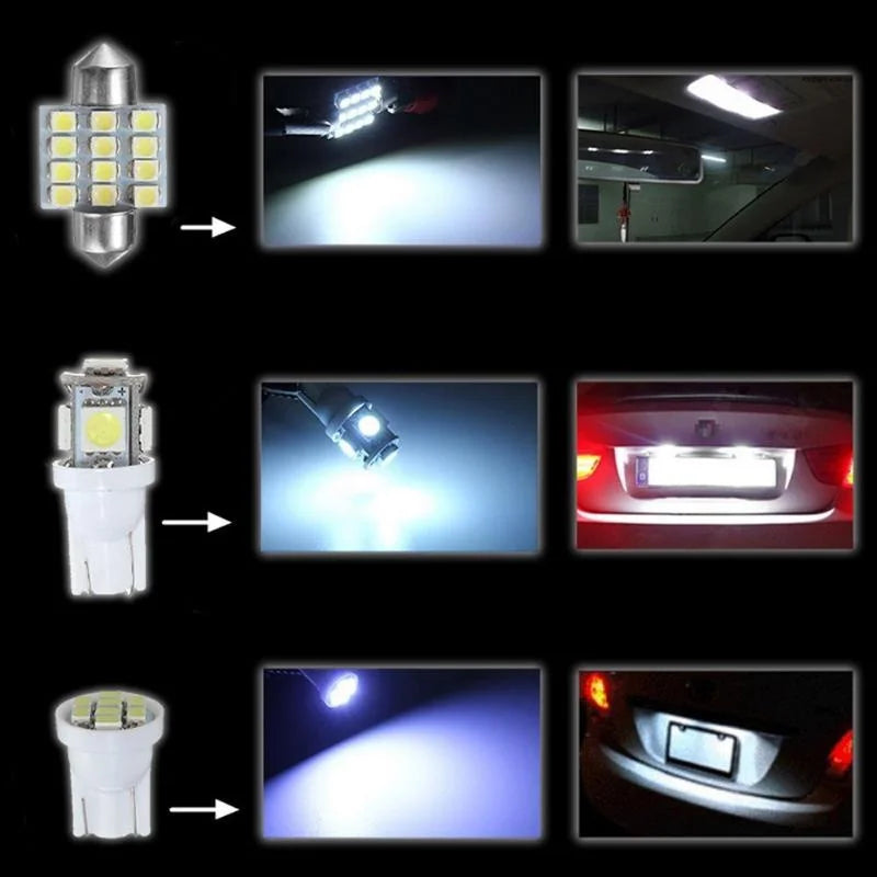 24er LED Innenraumbeleuchtung Set – SwissGlanzGarage Ansicht 5