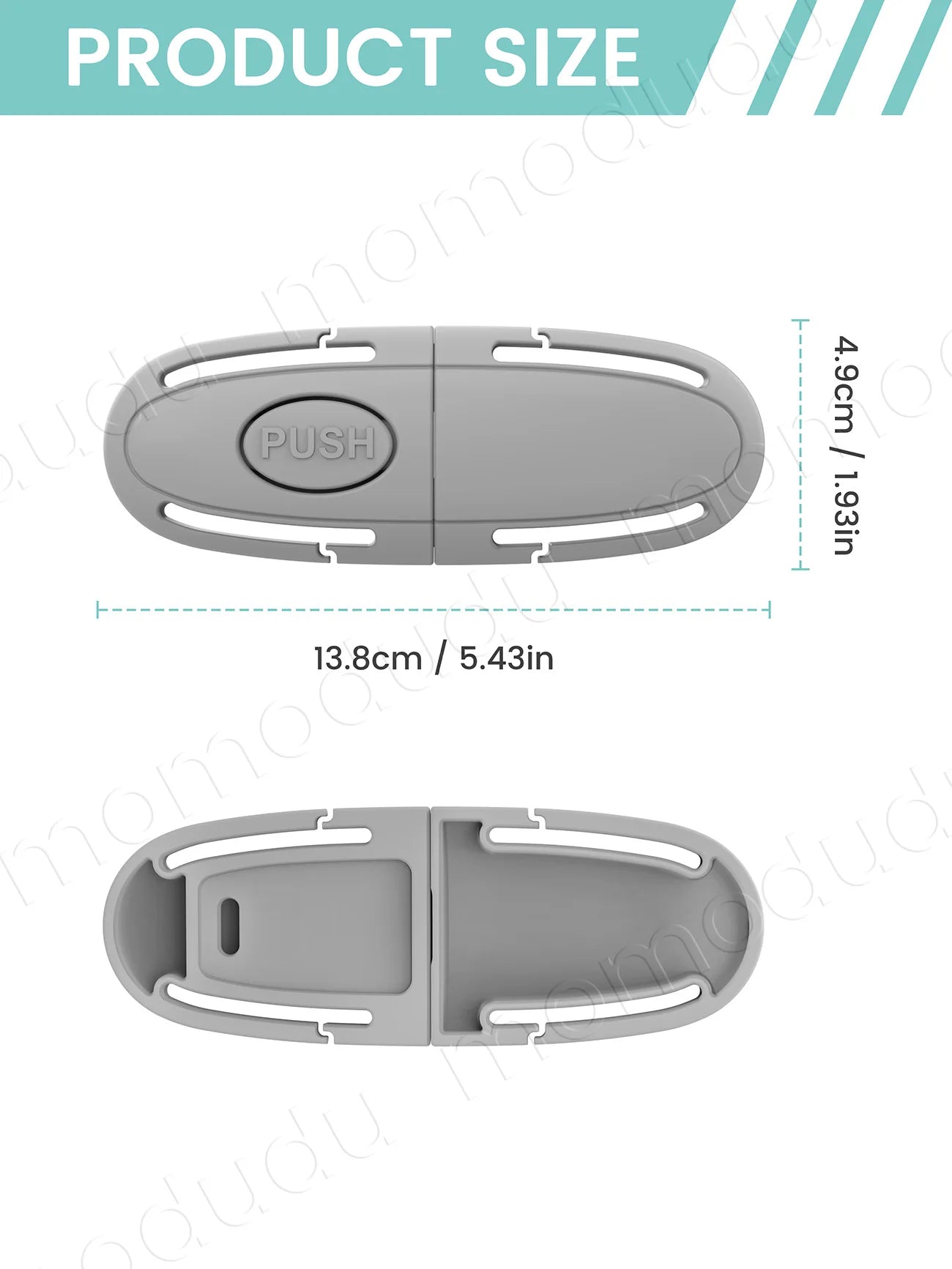 Universal Autositz Gurtclip – Anti-Flucht System – SwissGlanzGarage Ansicht 2