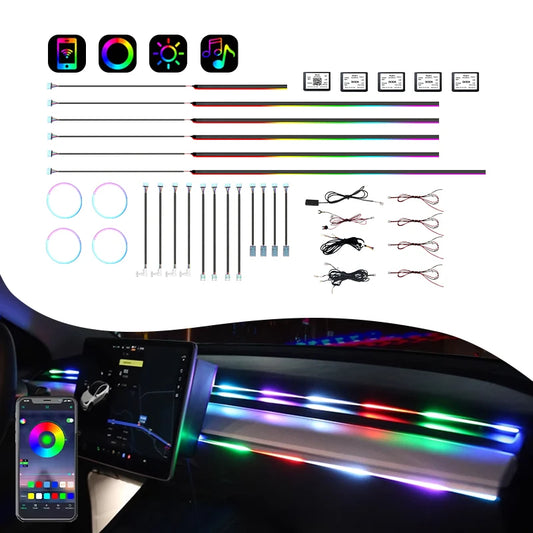 Neuer Stil LED-Streifenlicht RGB 26 Zoll 1/24 Zoll 1/22 in 1