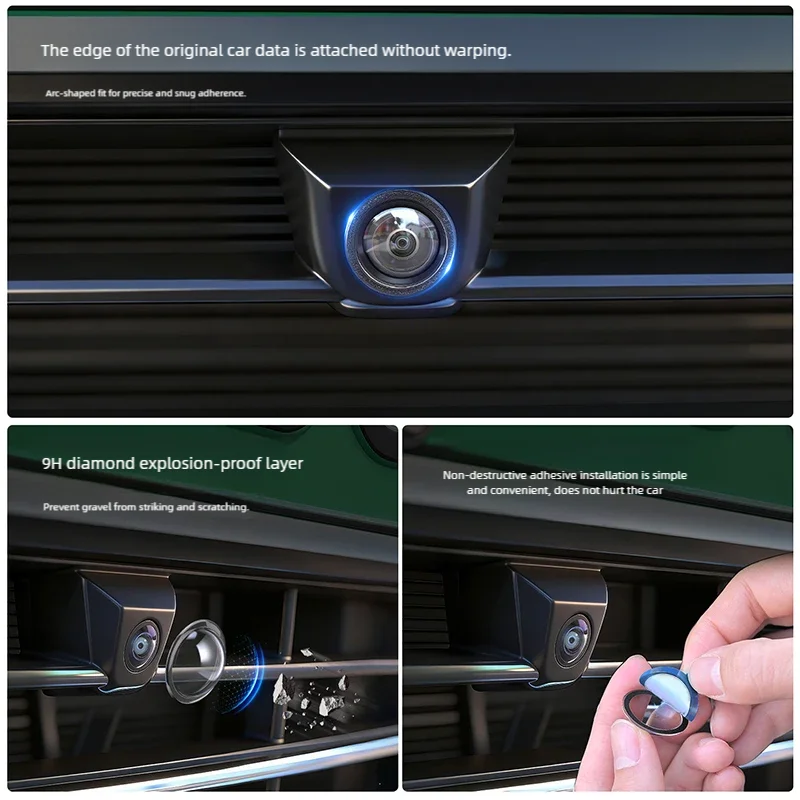 Kamera-Abdeckung für Frontstossstange – SwissGlanzGarage Ansicht 5