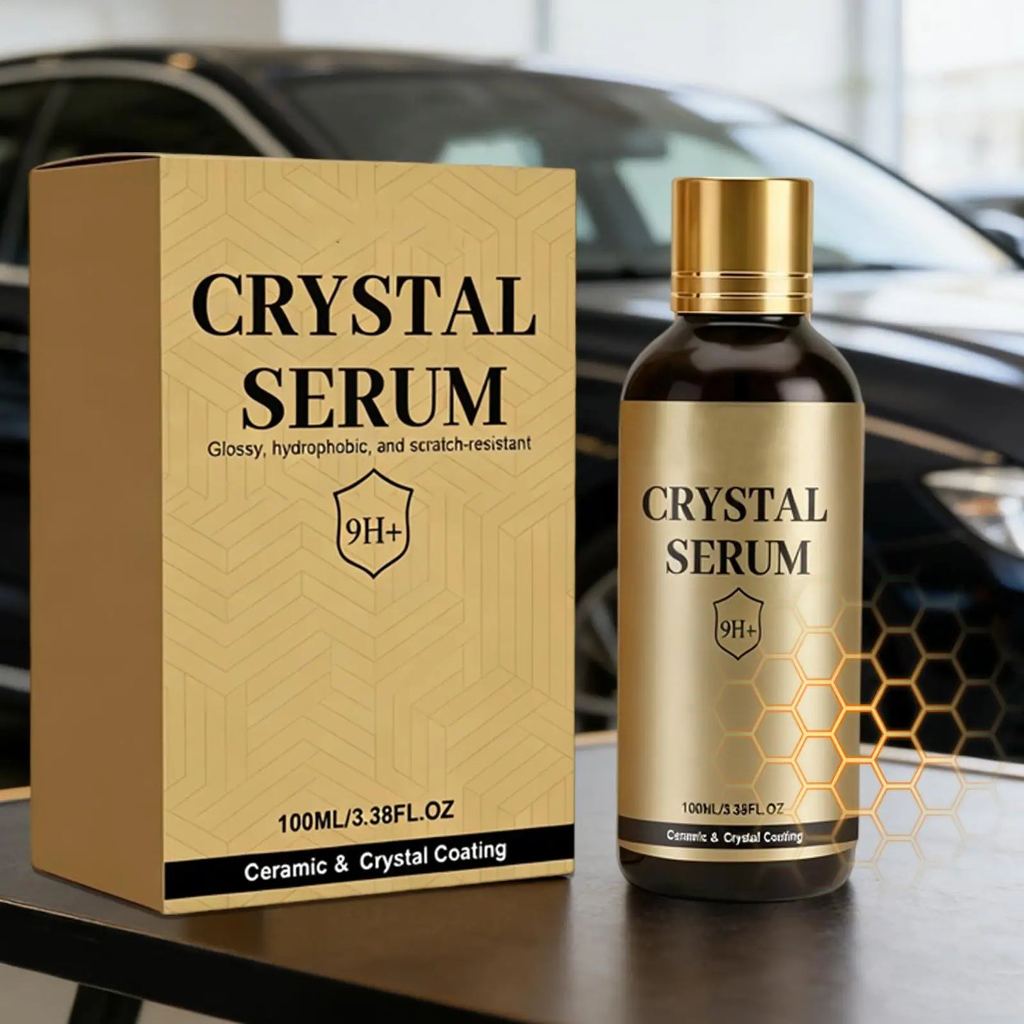 Keramik-Autobeschichtung, 9H, langanhaltender Schutz, 100 ml, hydrophobes Kerami