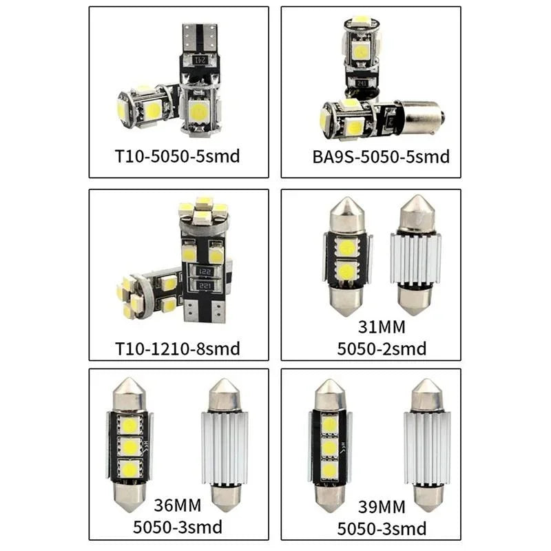 Universal Auto LED-Innenbeleuchtung Set – SwissGlanzGarage Ansicht 3
