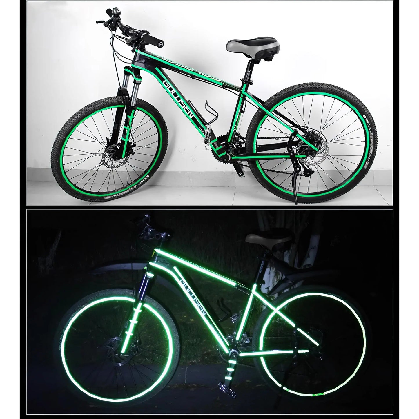 Reflektierende Aufkleber Set in verschiedenen Farben – SwissGlanzGarage Ansicht 6