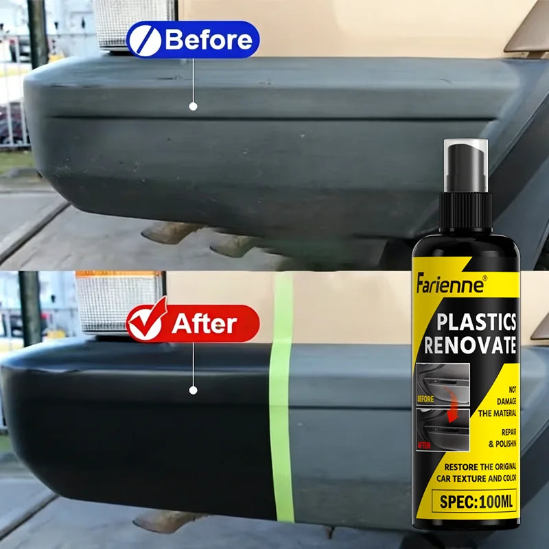 Farienne 100ML Auto-Kunststoff-Renovierungsspray für Armaturenbrett