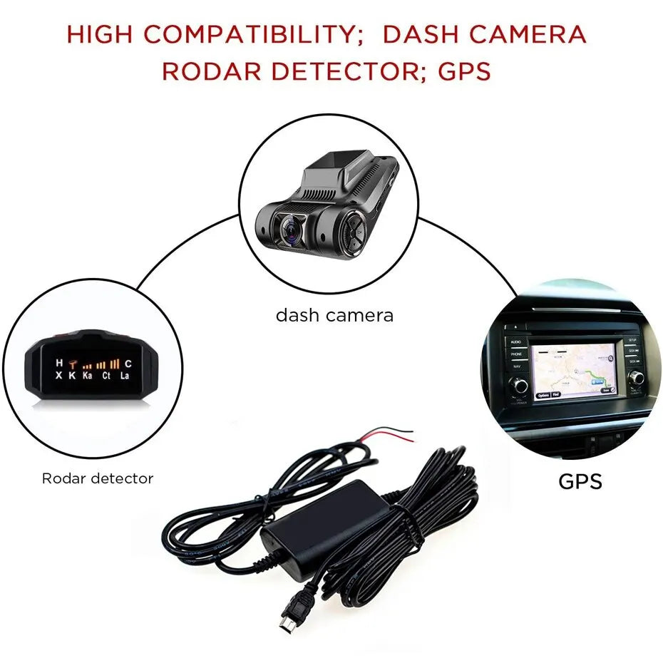 4K UHD Dashcam Recorder mit GPS & WiFi 24 V – SwissGlanzGarage Ansicht 4