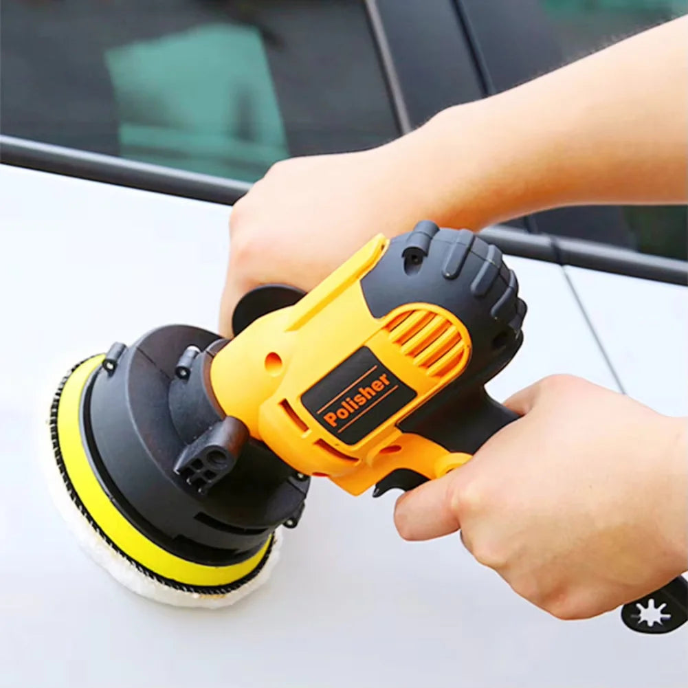 700W Elektrische Auto-Poliermaschine mit Einstellbarer Geschwindigkeit für Wachsen, Glanzverleihung, Schleifen von Ma...