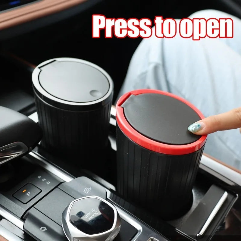 Universal Auto Mülleimer Kann Mini Auto Staub Organizer Auto Innen