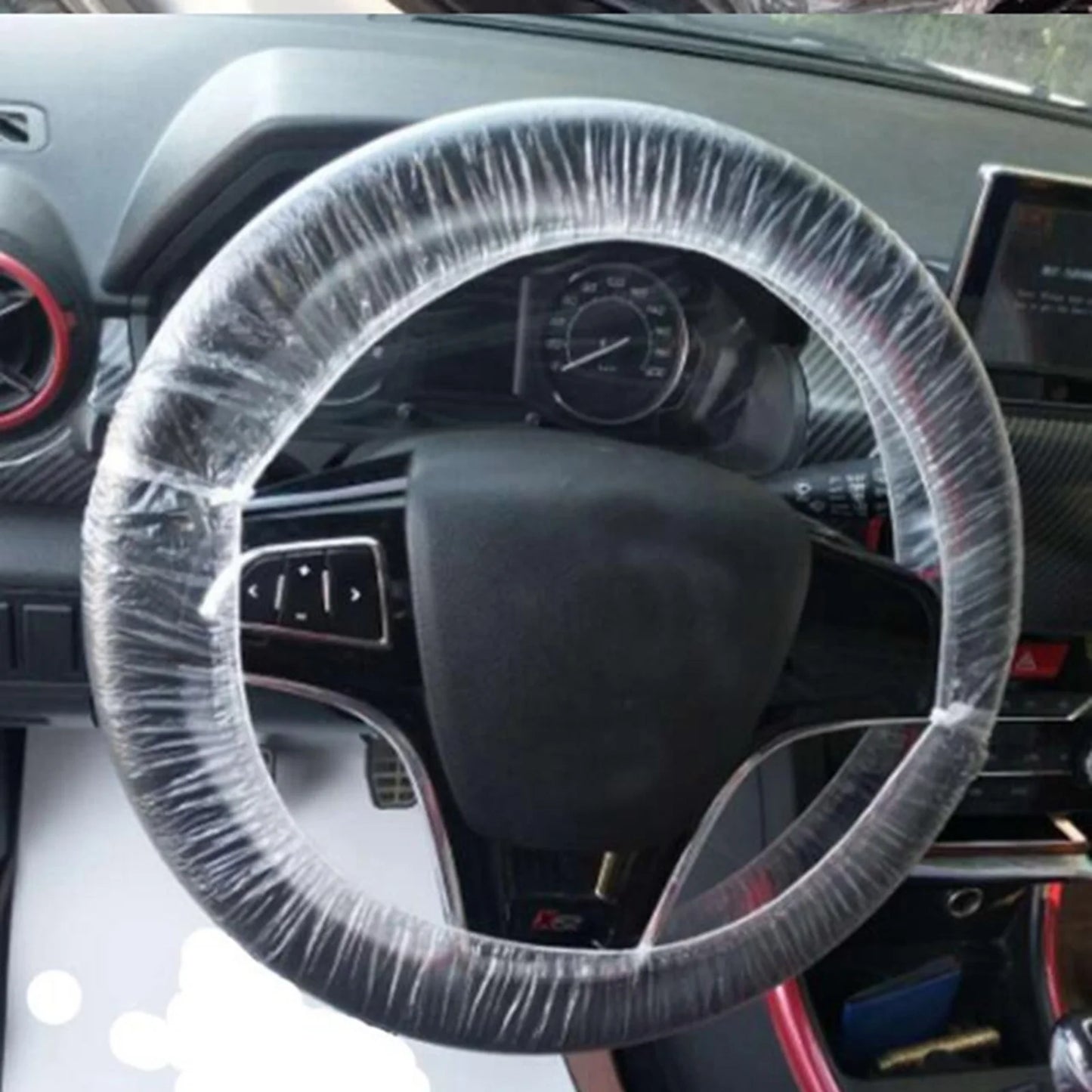 Transparentes Lenkradschutz-Set 100 Stück – SwissGlanzGarage Ansicht 5
