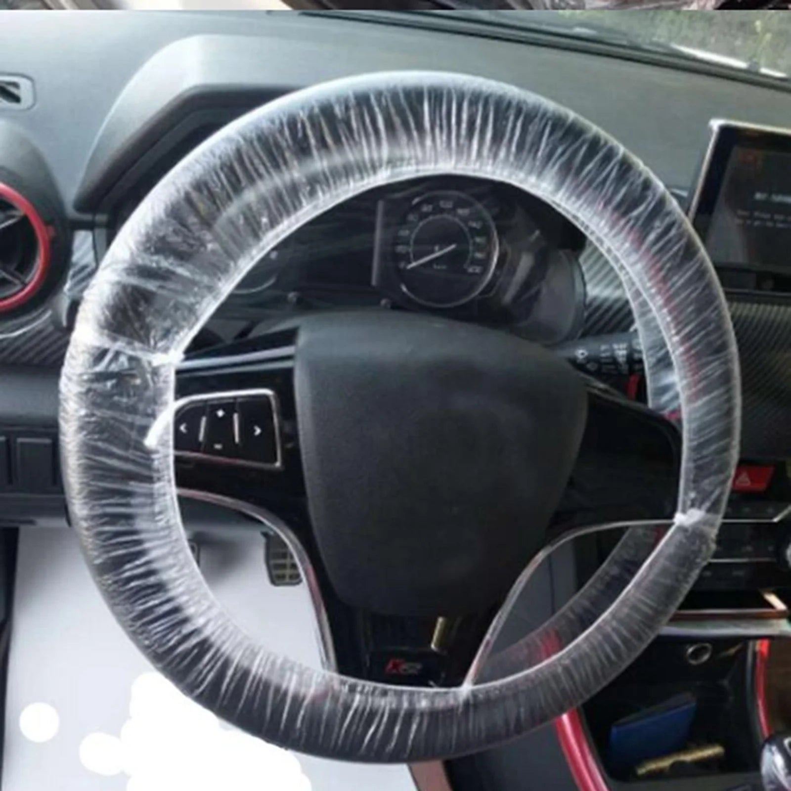Transparentes Lenkradschutz-Set 100 Stück – SwissGlanzGarage Ansicht 5