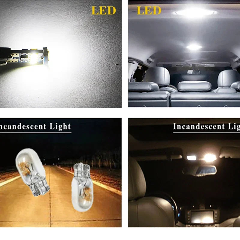 T10 W5W Canbus LED-Birne 15 SMD Weiss – SwissGlanzGarage Ansicht 4