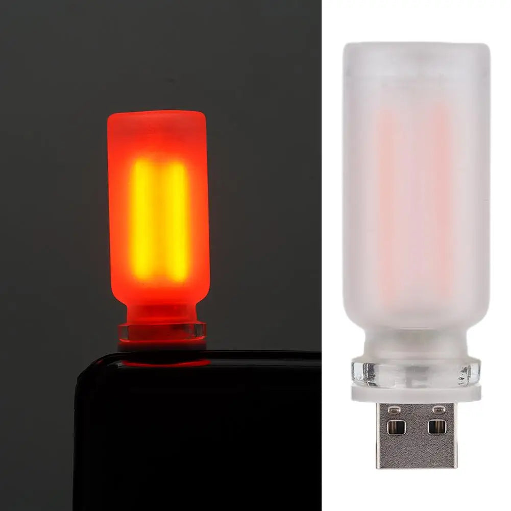 Auto USB Touch Control Atmosphäre Licht Milchglas LED Glühbirne