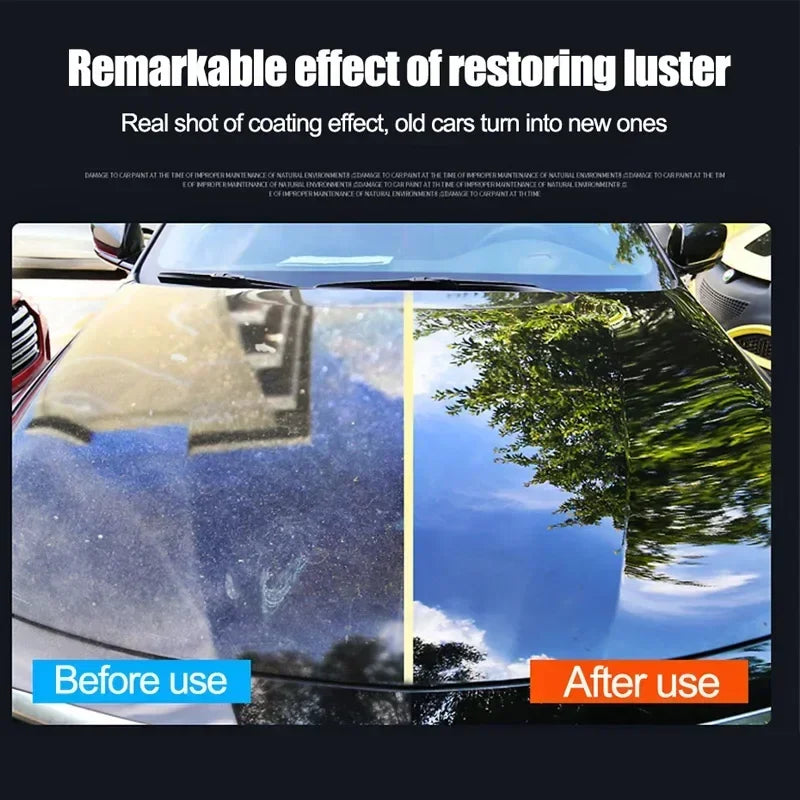 Keramik-Nano-Beschichtung für Autos, Flüssige Hydrophobe Schicht, Poliermittel, Lackreiniger, Reifenglanz, Kunststoff...