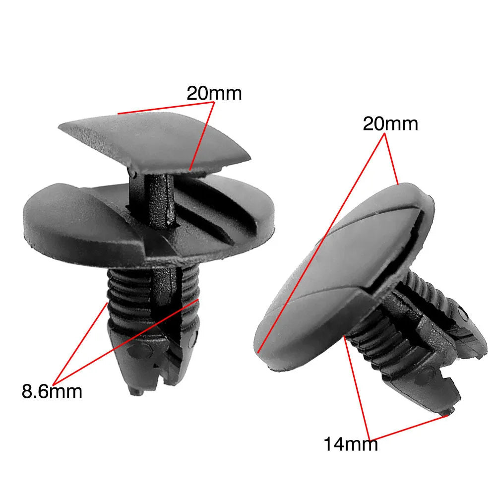 Auto-Fastener Clips 50 Stück – SwissGlanzGarage Ansicht 3
