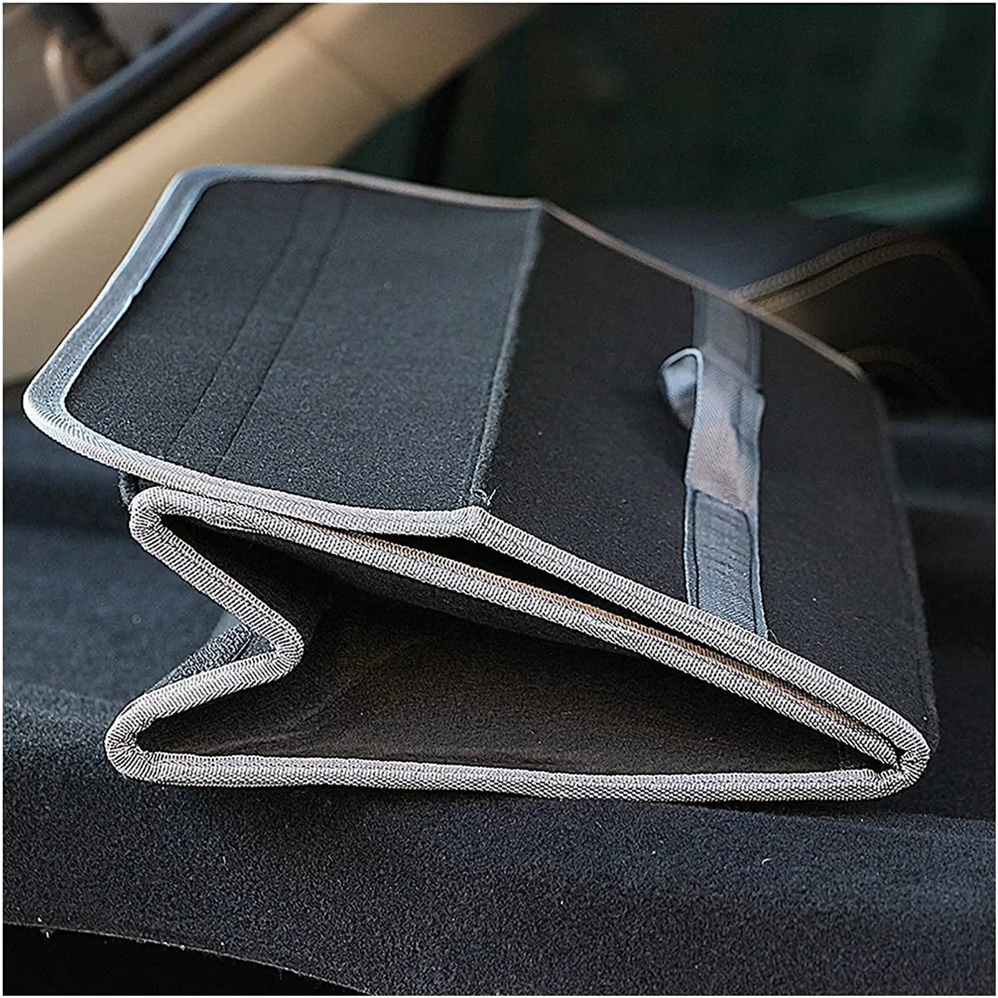 Neue Auto Trunk Organizer Auto Faltbare Weiche Filz Lagerung Box Fracht Container Box Stamm Tasche Verstauen Aufräume...