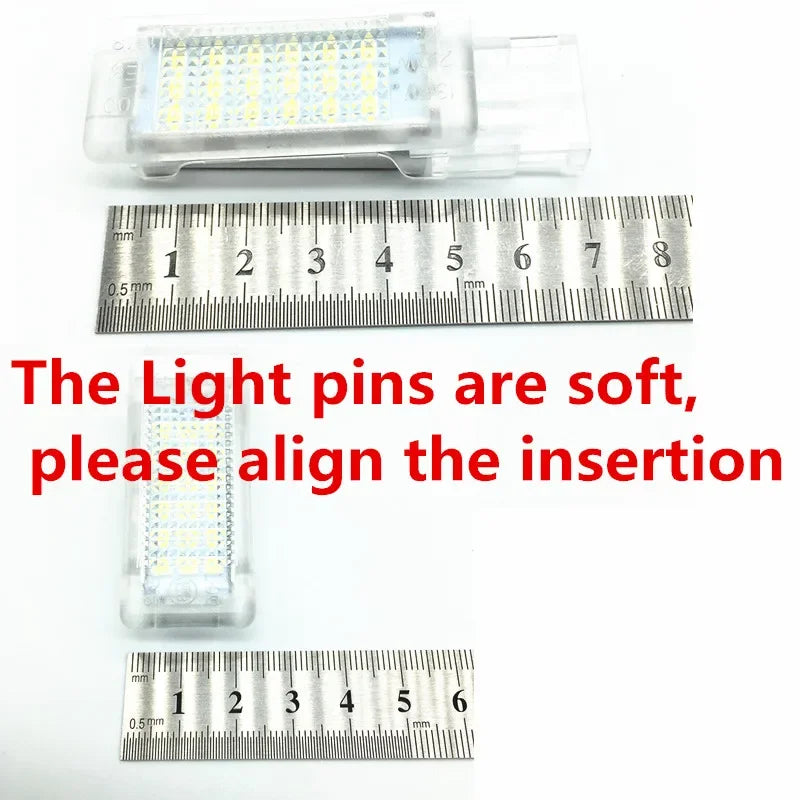 LED Fussraumbeleuchtung Set rot/blau/weiss – SwissGlanzGarage Ansicht 3