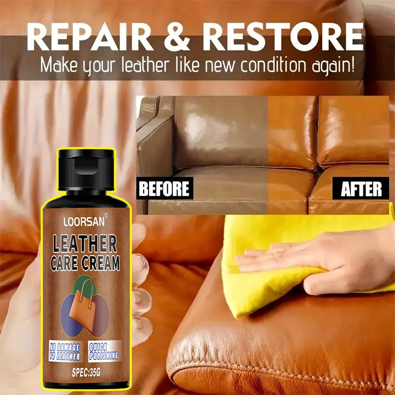 Lederpflegecreme, reparierender und wiederherstellender Conditioner für Sofas, T