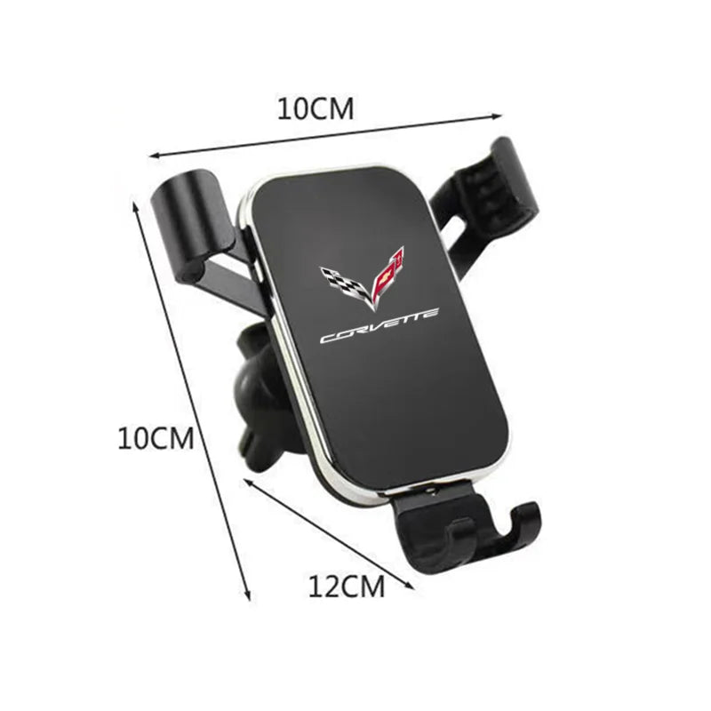 Auto Telefon Schwerkraft Halter Auto Air Vent Clip Halterung Handy Halter für Corvette C1 C2 C3 C4 C5 C5 C6 c7 C6-R C8