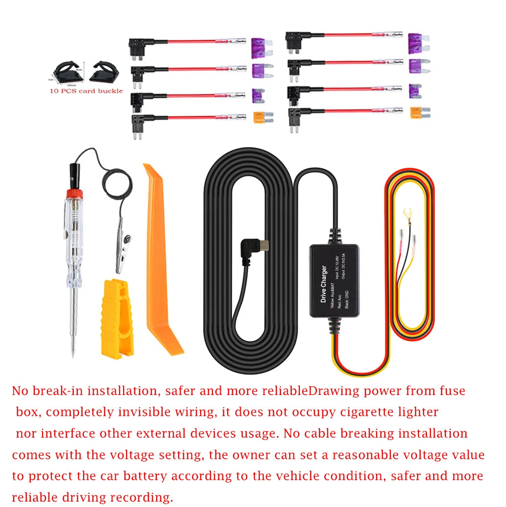 Hardwire Kit für Viofo A129 A119 V3 Kamera – SwissGlanzGarage Ansicht 5