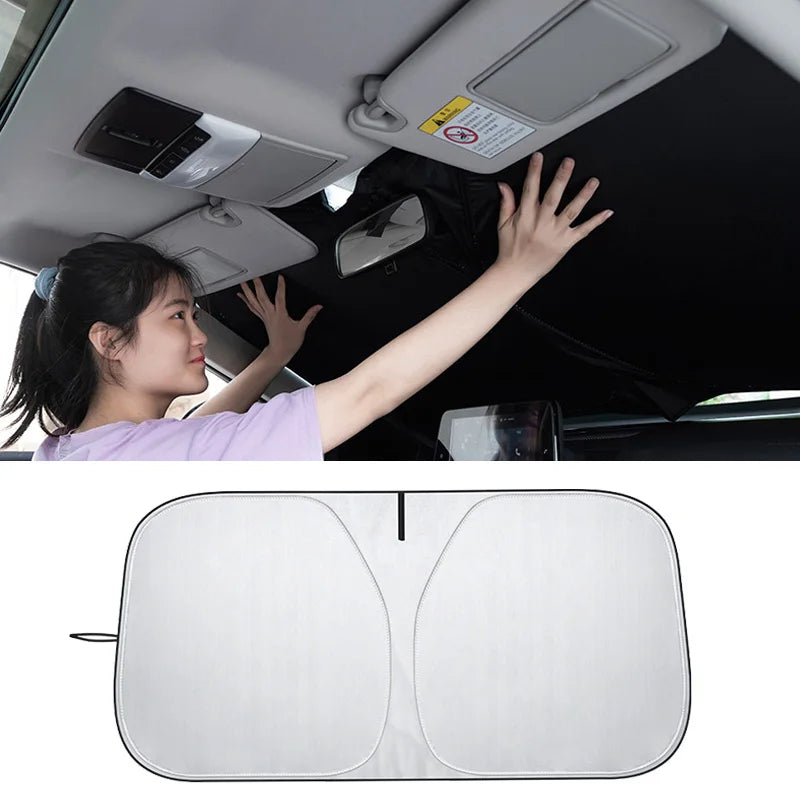 Sonnenschutz Augen Auto Windschutzscheibe – – SwissGlanzGarage Ansicht 2