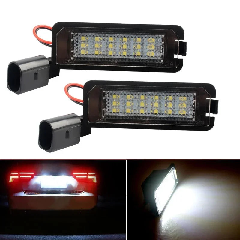 12V LED Kennzeichenbeleuchtung für Skoda Sitz – SwissGlanzGarage Ansicht 6