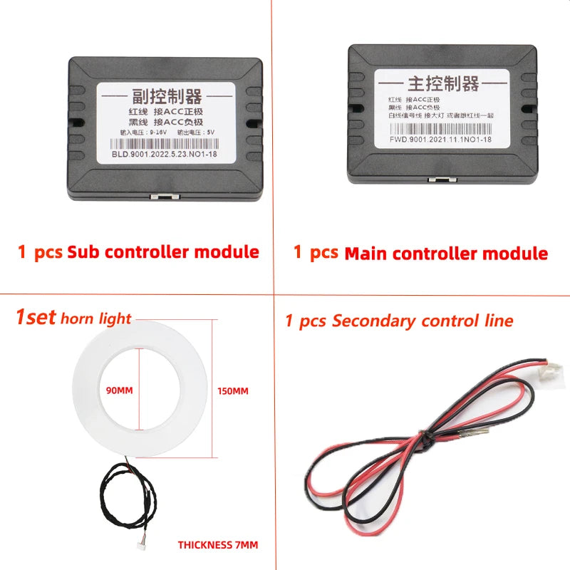 Für 18 In 1 LED Streifen Auto Umgebungs Lichter zubehör RBG 64 Farbe