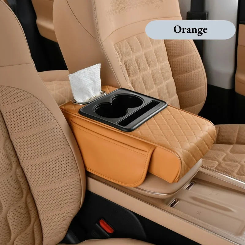Auto Armlehne Lagerung Box Auto Center Konsole Organizer Mit Tasse