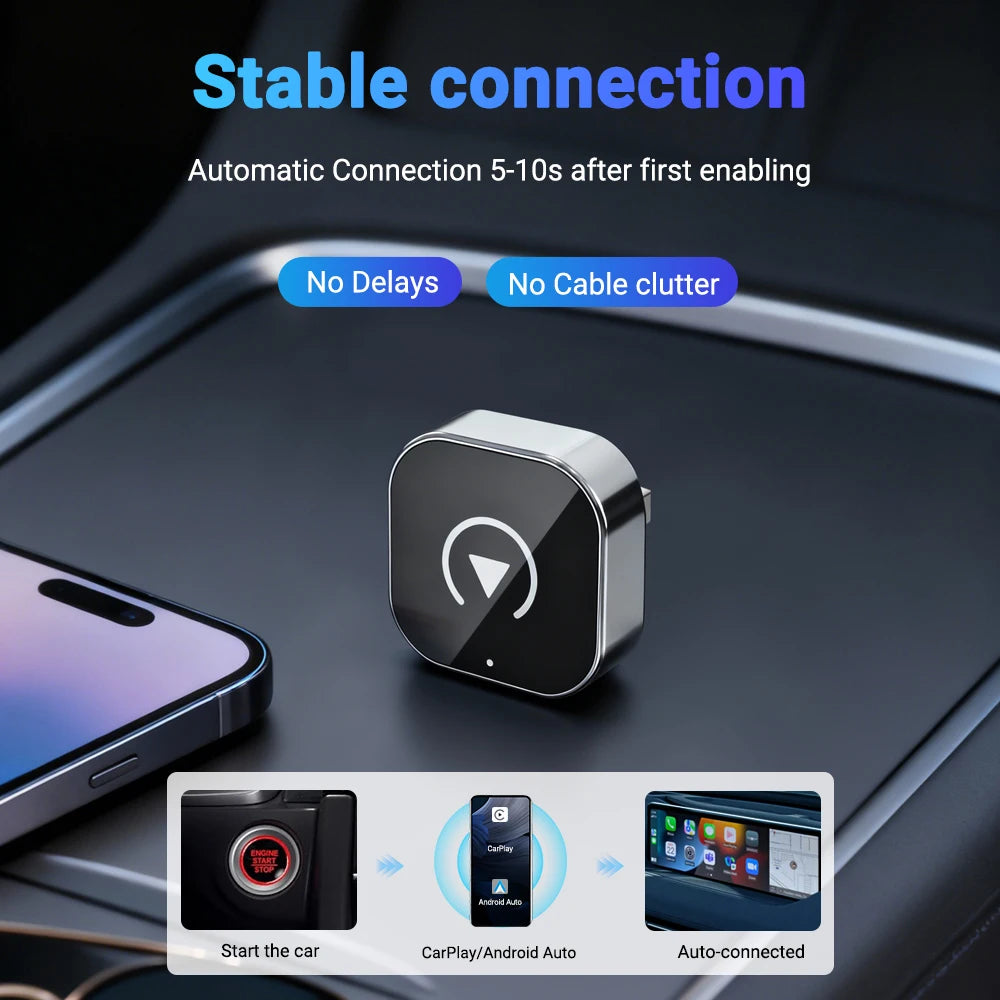 Kabellos CarPlay Adapter Plug & Play – SwissGlanzGarage Ansicht 6
