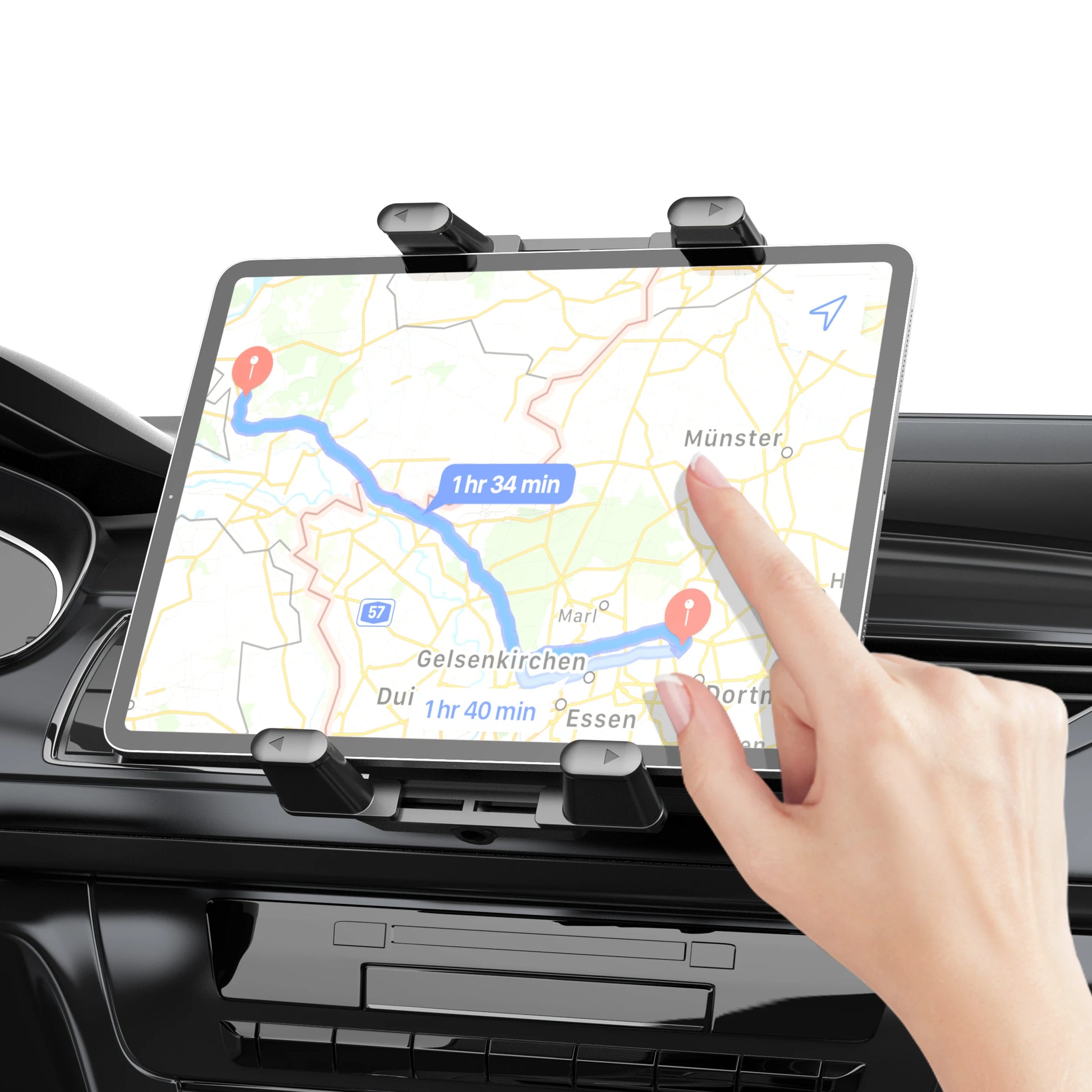 Auto-Handyhalterung Lüftung 7"-12.9" – SwissGlanzGarage Ansicht 6