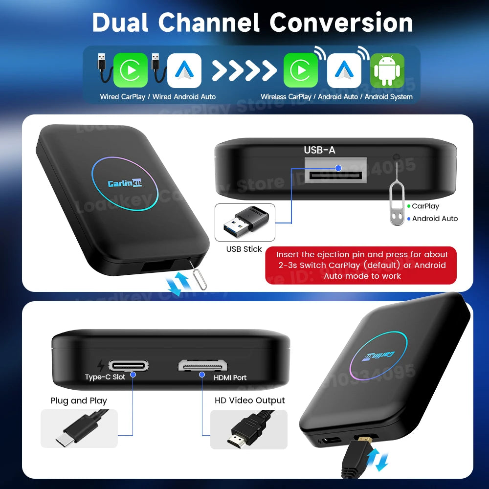 2026 CarlinKit LITE S Android TV Box – SwissGlanzGarage Ansicht 6