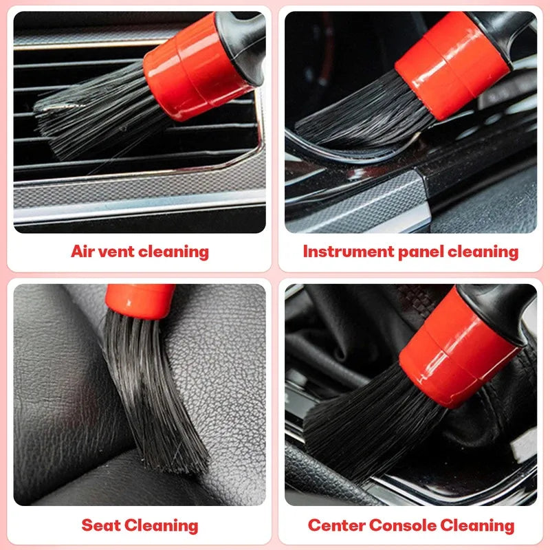 1/5 stücke Auto Reinigung Pinsel Kit Detaillierung Pinsel Set Für