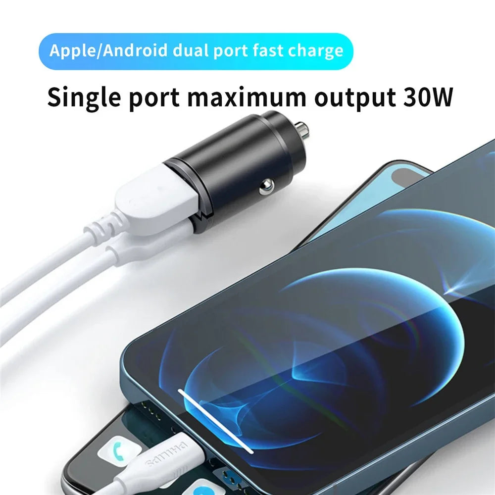 200W USB-C Schnellladegerät für Auto – SwissGlanzGarage Ansicht 3