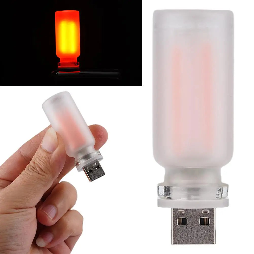 Auto USB Touch Control Atmosphäre Licht Milchglas LED Glühbirne